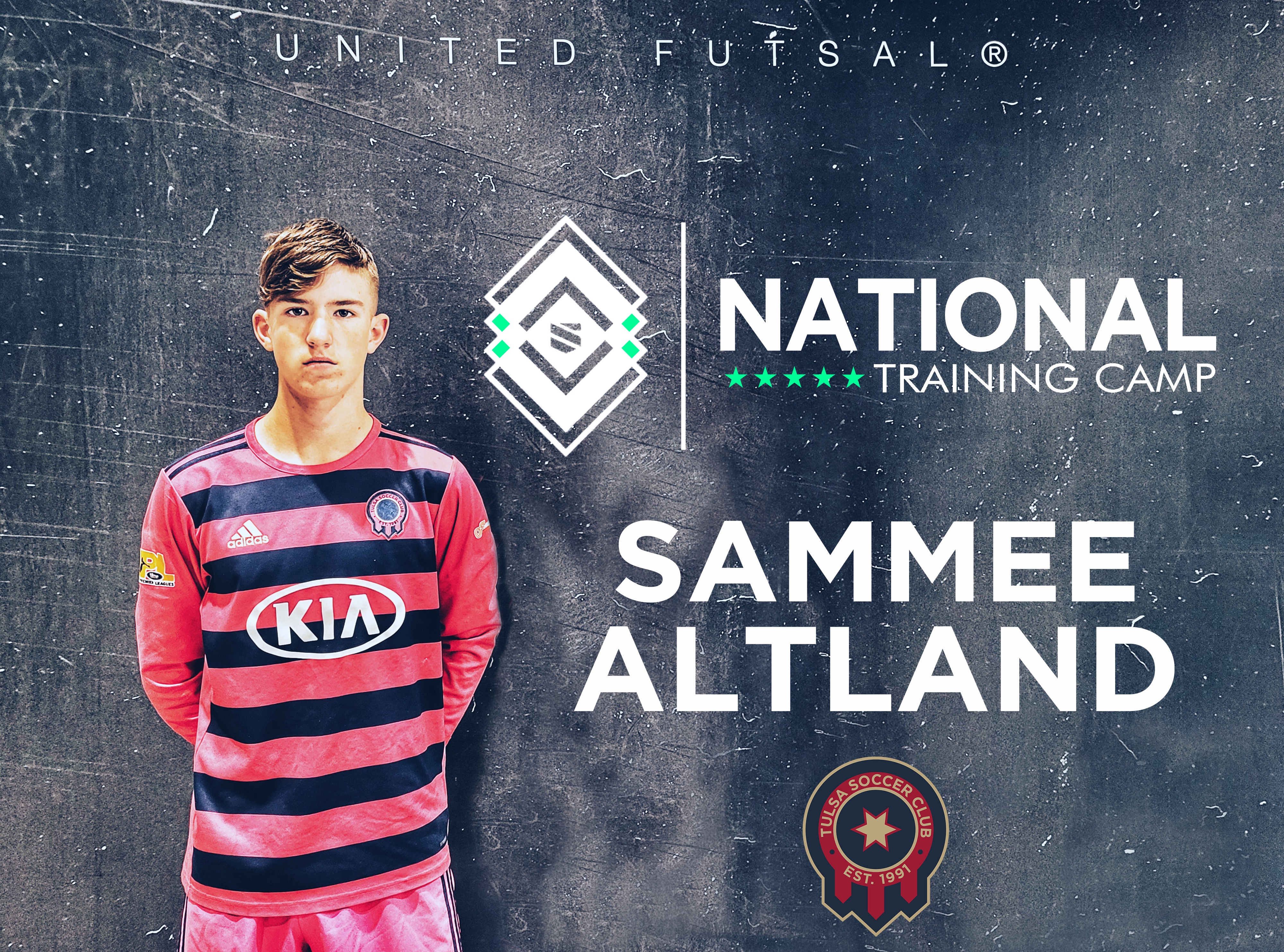 Sammee Altland selcted for United Futsal National Training Camp